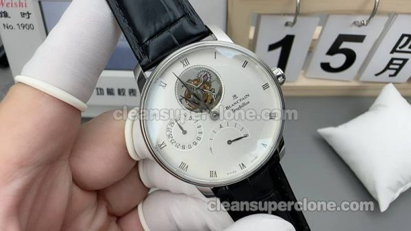 Blancpain Super Clone Watch pictures and prices YS Factory Villeret 6025 White mechanical men
