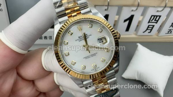 Datejust watch details and pricing Clean Factory Datejust 126333 Fritillaria Dial 41mm mechanical men