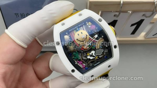 Richard Mille Super Clone Watch pictures and prices Smiley face dial RM88 mechanical men