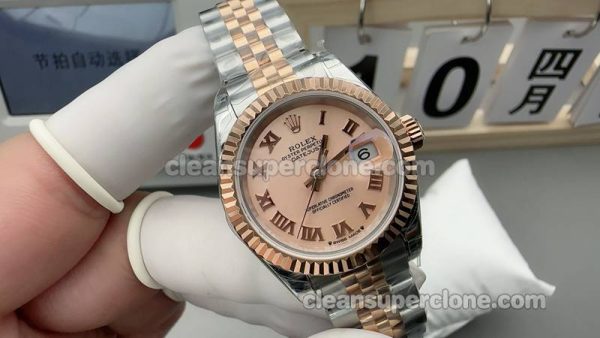278271 1:1 Replica watch details and price A+ Factory Rolex Lady-Datejust Rose gold dial 28mm mechanical women