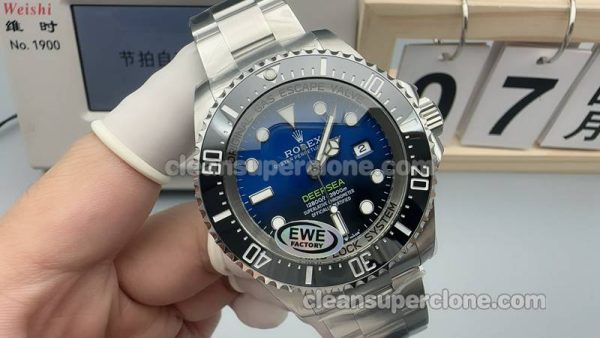 126660 1:1 Replica watch details and price EWE Factory Rolex Sea-Dweller Gradient blue dial mechanical men