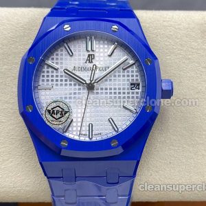 Royal Oak replica watch details and pricing APS Factory Audemars Piguet 15500 white mechanical men