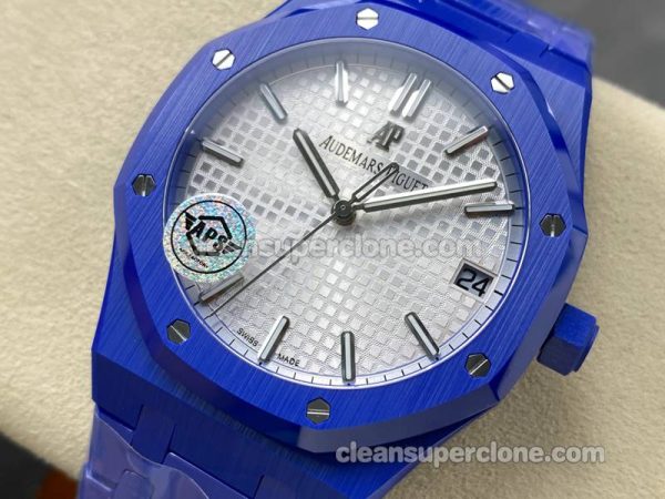 Royal Oak replica watch details and pricing APS Factory Audemars Piguet 15500 white mechanical men