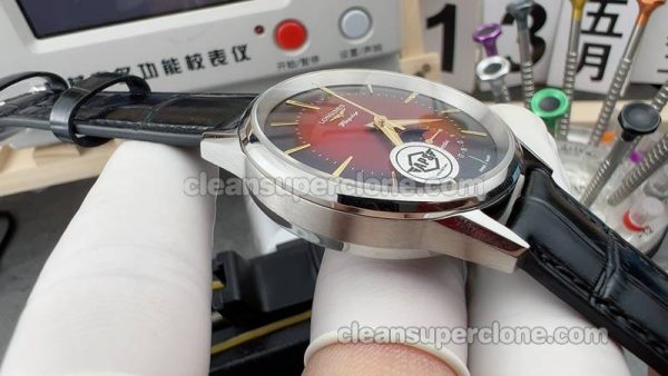 Master Collection watch details and pricing AF Factory Longines L4.815 Red mechanical men