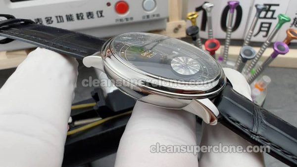 Dellive watch details and pricing MKS Factory Omega 424.13.40 blue mechanical men