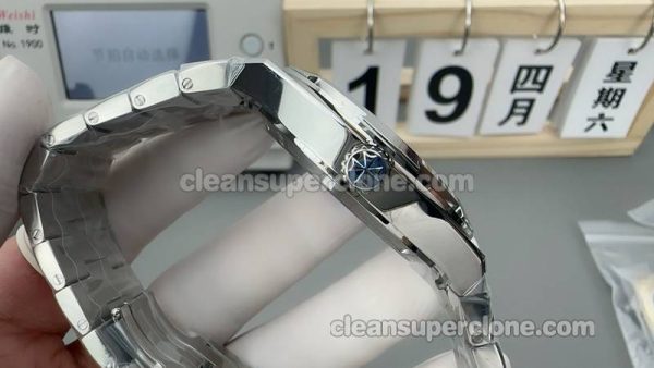 Overseas watch details and pricing PPF Factory Vacheron Constantin 4500V Blue mechanical men