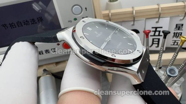 Classic Fusion watch details and pricing HB Factory Hublot 542.NX gray 42mm mechanical men