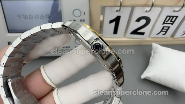 Santos watch details and pricing THB Factory Cartier W2SA0009 mechanical men