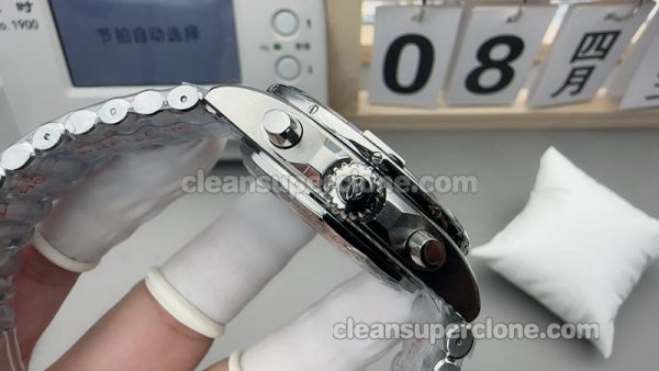 Breitling Super Clone Watch pictures and prices BLS Factory Chronomat PB01341 Blue mechanical men