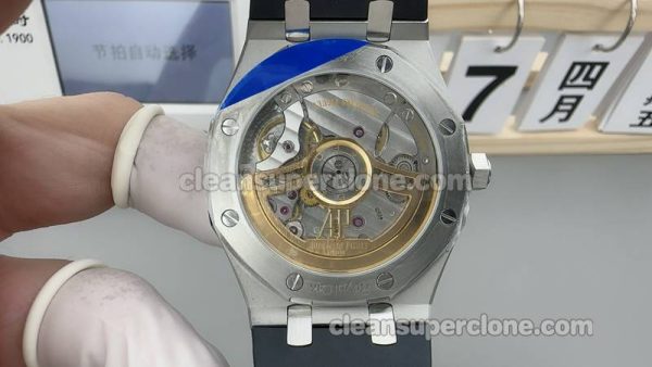 15510 1:1 Replica watch details and price APS Factory Audemars Piguet Royal Oak Blue mechanical men