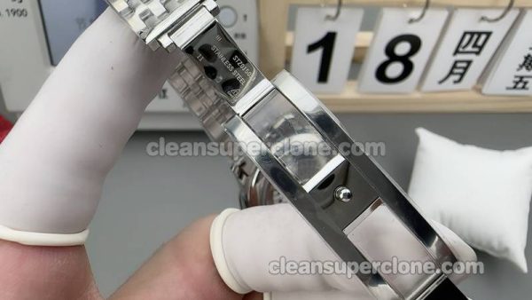 Dellive watch details and pricing KY Factory Omega 434.10.40 Sliver mechanical men