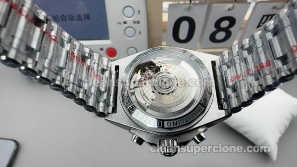 Breitling Super Clone Watch pictures and prices BLS Factory Chronomat PB01341 Blue mechanical men