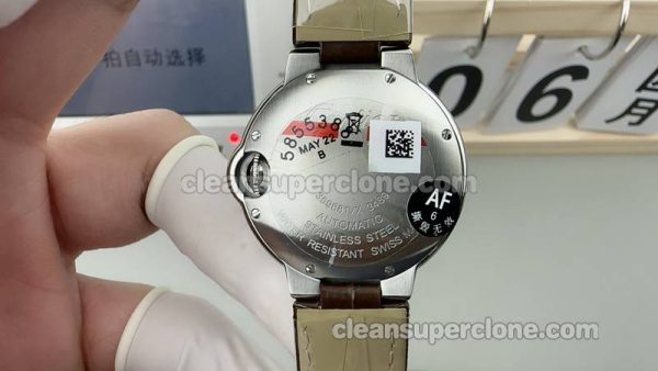 Ballon Bleu watch details and pricing AF Factory Cartier W6920085 33mm mechanical women