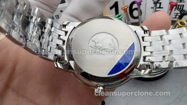 Deville replica watch details and pricing MKS Factory Omega 424.10.40 sliver mechanical men