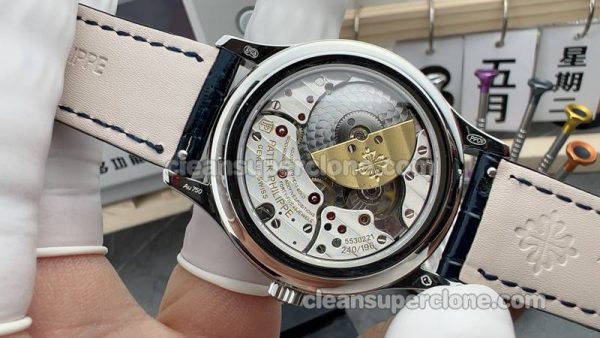 Patek Philippe Super Clone Watch pictures and prices 3K Factory Grand Complications 5140P blue mechanical men