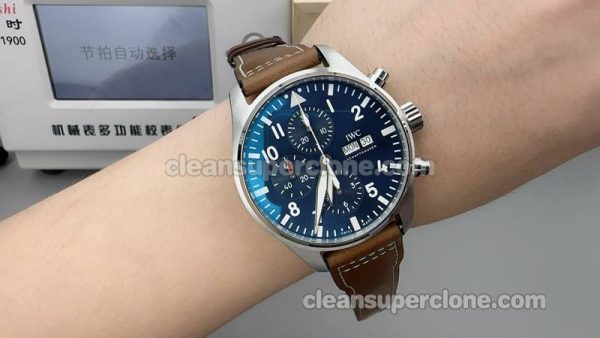 Pilots watch details and pricin ZF Factory IWC IW377714 Blue mechanical men