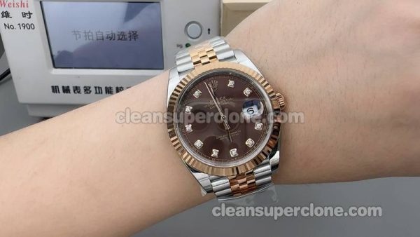Datejust watch details and pricing Clean Factory Rolex 126331 Brown mechanical men