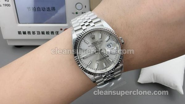 Datejust watch details and pricing Clean Factory Rolex 126234 Sliver 36mm mechanical men