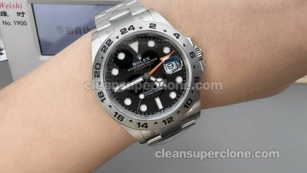Explorer watch details and pricing Clean Factory Rolex 226570 Black mechanical men