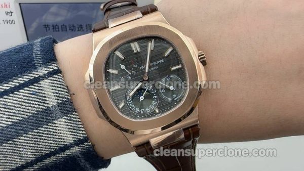 5712 1:1 Replica watch details and price GR Factory Patek Philippe Nautilus Dark brown dial mechanical men