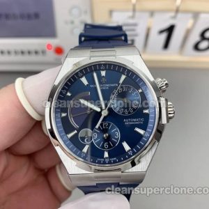 47450 1:1 Replica watch details and price TWA Factory Vacheron Constantin Overseas Blue mechanical men