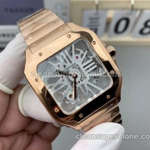 Santos watch details and pricing TW Factory Cartier hollow Dial mechanical men