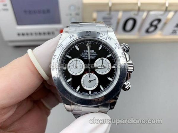 126509 1:1 Replica watch details and price BT Factory Rolex Daytona Black 4131 mechanical men