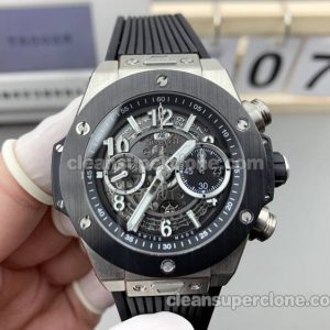 Big Bang watch details and pricing BBF Factory Hublot 441.NM Matte black dial mechanical men