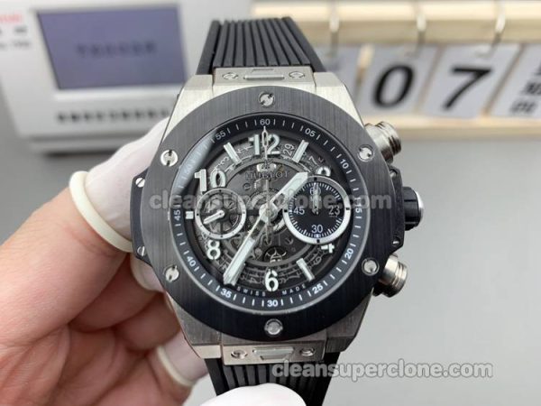 Big Bang watch details and pricing BBF Factory Hublot 441.NM Matte black dial mechanical men