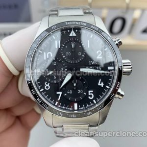 IW388304 1:1 Replica watch details and price BLS Factory IWC Pilots Black mechanical men