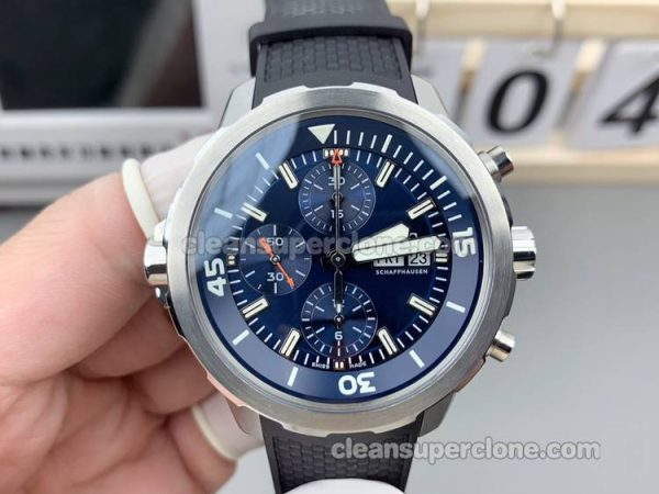 Aquatimer Family watch details and pricing APS Factory IWC IW376805 Blue mechanical men