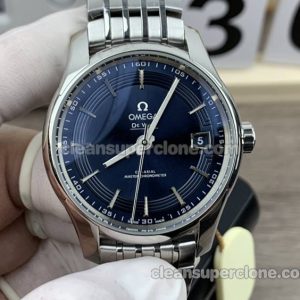 Dellive watch details and pricing VS Factory Omega 431.33.41 Blue mechanical men