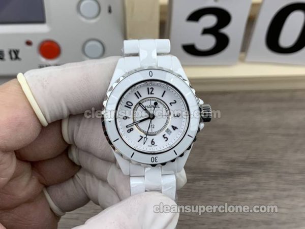 Chanel Super Clone Watch pictures and prices HT Factory J12 H0968 White 33mm Quartz women