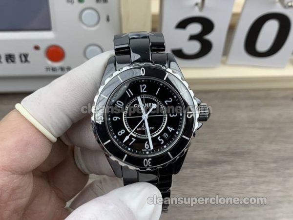 Chanel Super Clone Watch pictures and prices HT Factory J12 H0685 Black 38mm Mechanical men