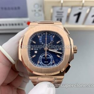 5990 1:1 Replica watch details and price 3K Factory Patek Philippe Nautilus Blue mechanical men