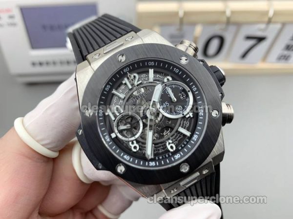 Big Bang watch details and pricing BBF Factory Hublot 441.NM Matte black dial mechanical men
