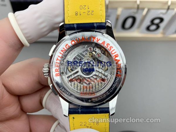 Premier watch details and pricing BLS Factory Breitling AB01451 Blue mechanical men