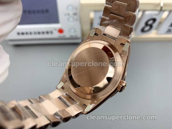 128235 1:1 Replica watch details and price 8+ Factory Rolex Day-Date orange 36mm mechanical women