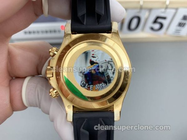 116518 1:1 Replica watch details and price Clean Factory Rolex Daytona Black 4130 mechanical men