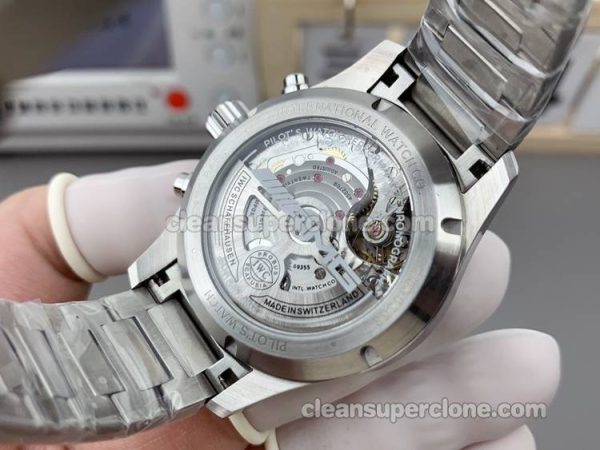 IW388304 1:1 Replica watch details and price BLS Factory IWC Pilots Black mechanical men