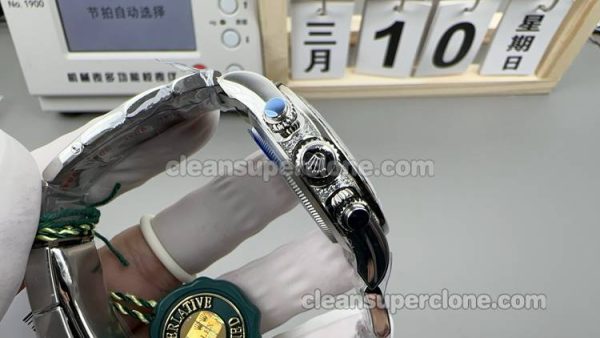 116599 1:1 Replica watch details and price ZF Factory Rolex Daytona Rainbow Diamond mechanical men