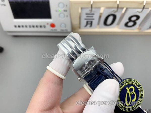 Premier watch details and pricing BLS Factory Breitling AB01451 Blue mechanical men