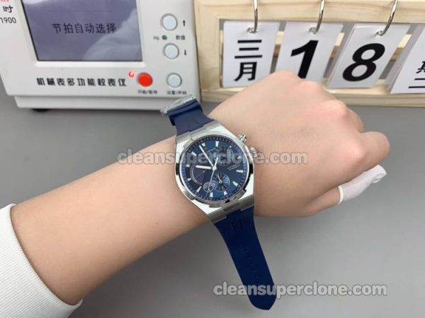 47450 1:1 Replica watch details and price TWA Factory Vacheron Constantin Overseas Blue mechanical men