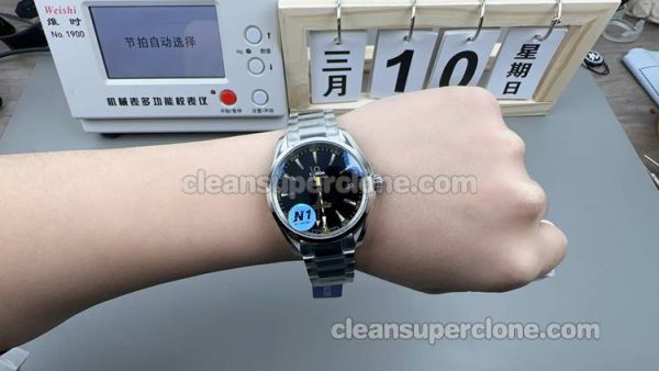 Omega Super Clone Watch pictures and prices N1 Factory Seamaster 150m Black 231.10.42 mechanical men