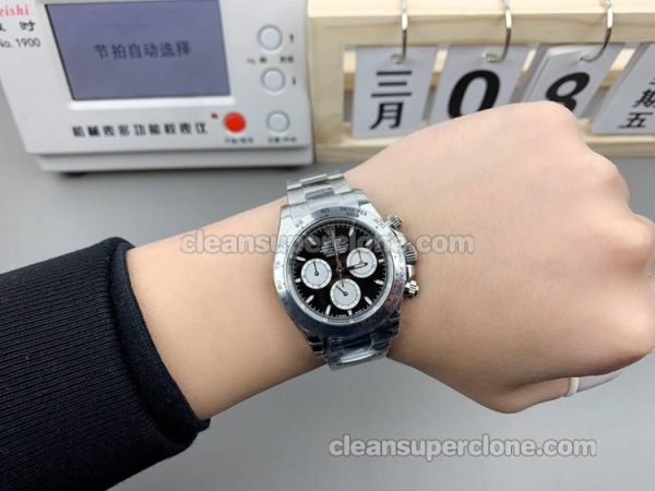 126509 1:1 Replica watch details and price BT Factory Rolex Daytona Black 4131 mechanical men