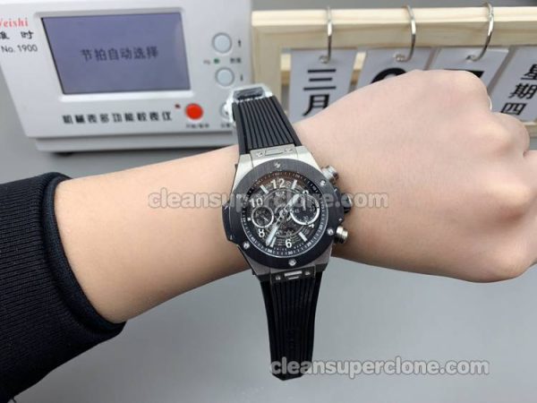 Big Bang watch details and pricing BBF Factory Hublot 441.NM Matte black dial mechanical men
