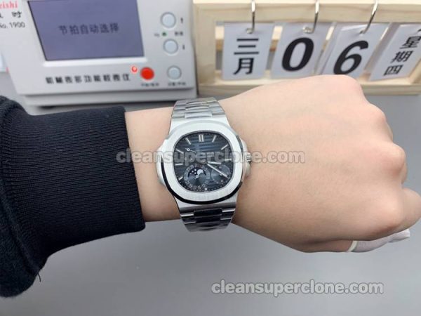 5712 1:1 Replica watch details and price OME Factory Patek Philippe Nautilus Dark blue dial mechanical men