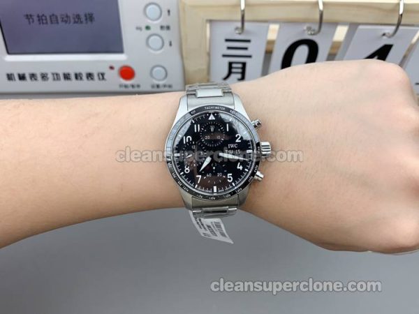 IW388304 1:1 Replica watch details and price BLS Factory IWC Pilots Black mechanical men