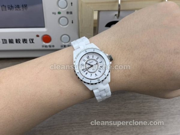 Chanel Super Clone Watch pictures and prices HT Factory J12 H0968 White 33mm Quartz women