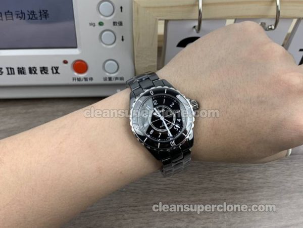 Chanel Super Clone Watch pictures and prices HT Factory J12 H0685 Black 38mm Mechanical men